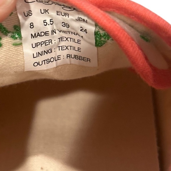 VTG Ed Hardy rubber toe Sneakers size women’s 8 y2k - Picture 7 of 7